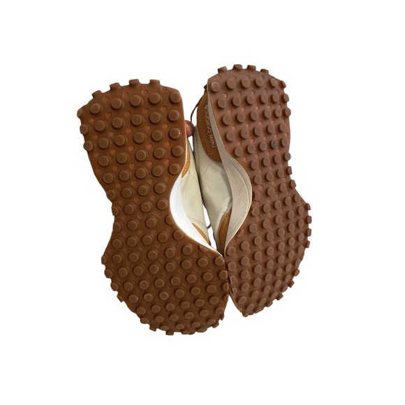 Ladies New Balance 5.5 Classics 327 Sneakers Leopard Tan & White - Picture 7 of 8